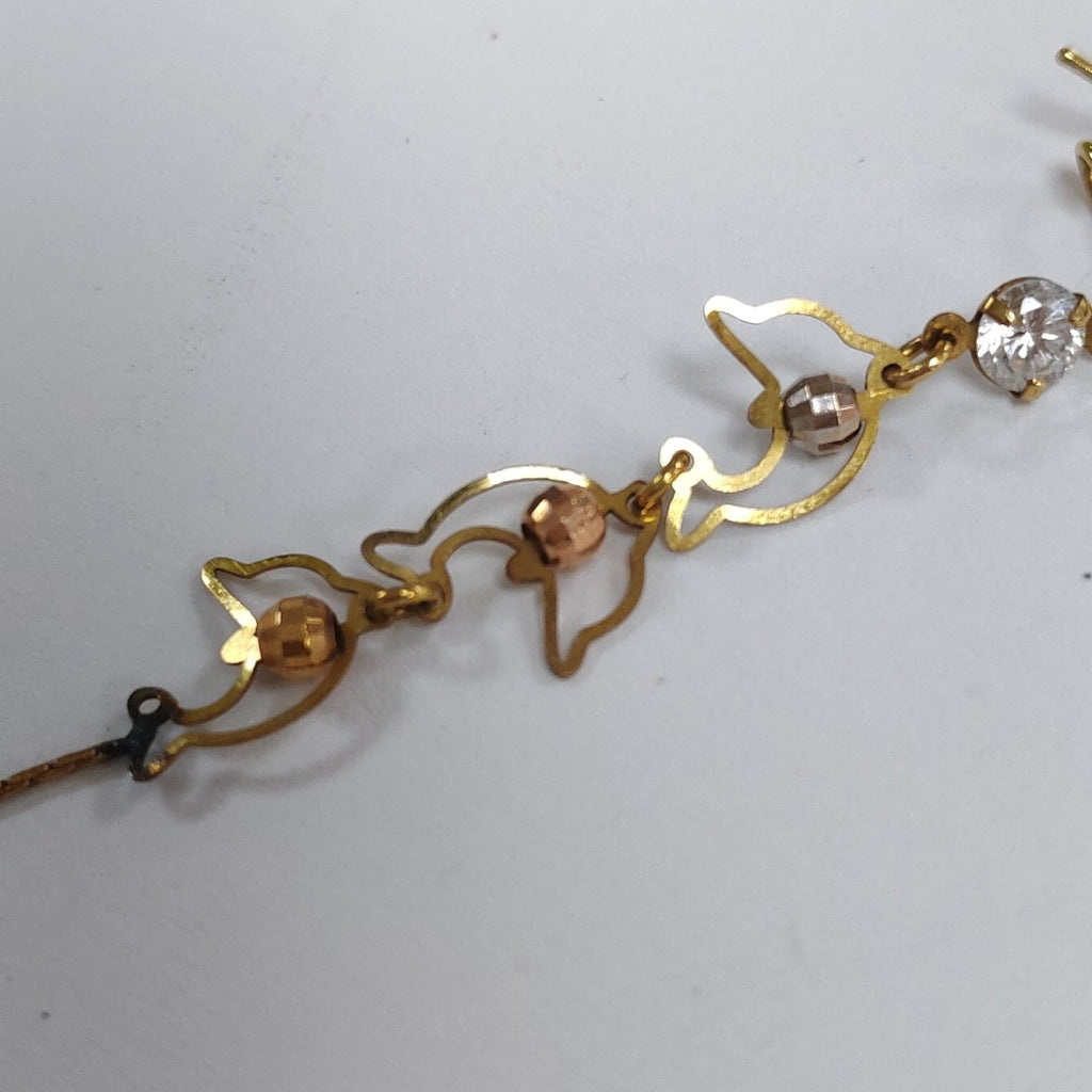 ARETES PAR ORO 10 K 1.4 GRMS (SEMINUEVO)
