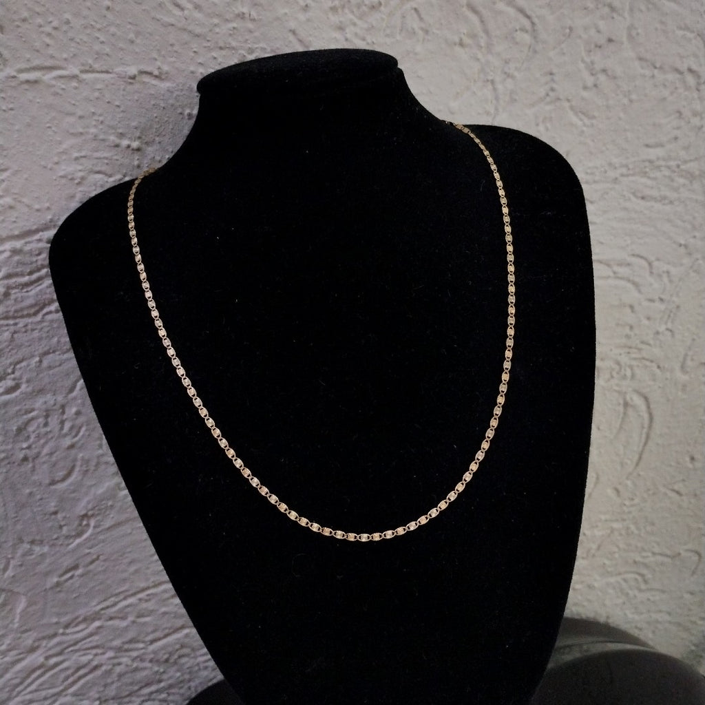 CADENA ORO COMBINADO 10 K 1.3 GRMS (SEMINUEVO)