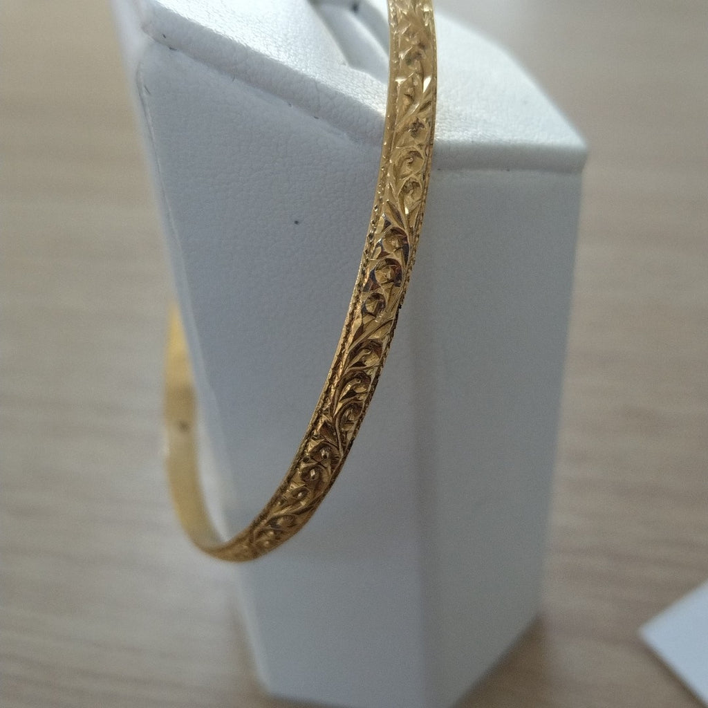 PULSERA RIGIDA ORO 18 K 11,70 GRMS (SEMINUEVO)