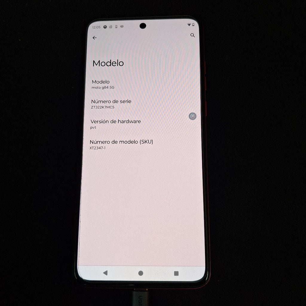 CELULAR MOTOROLA MOTO G84 XT2347-1 (2023) 256 GB 8 GB RAM