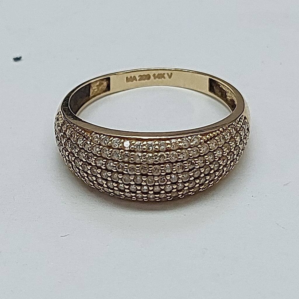 ANILLO ORO 14 K 2.8 GRMS (SEMINUEVO)