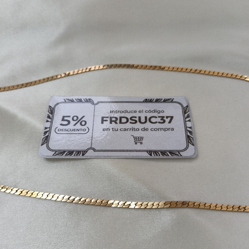 CADENA ORO 14 K 11.6 GRMS (SEMINUEVO)