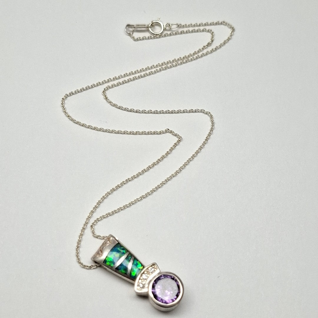 CADENA, DIJE PLATA 7.7 GRMS (SEMINUEVO)