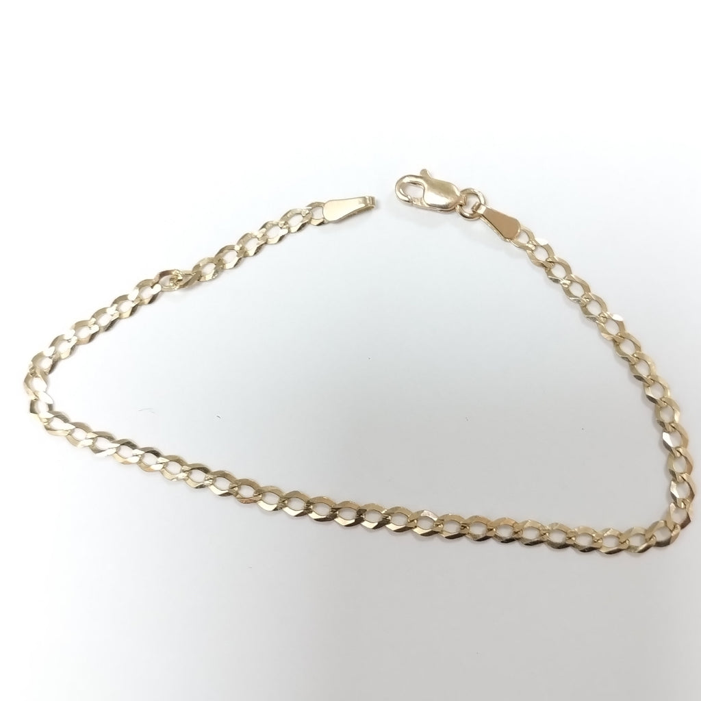 PULSERA BARBADA 14K 18 CM 1.9 GR (NUEVO)