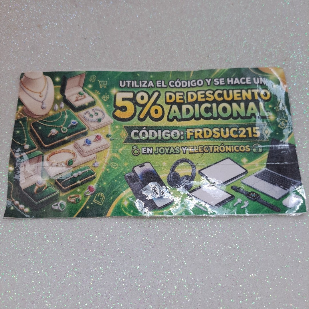 ARRACADAS PAR ORO 10 K 1,80 GRMS (SEMINUEVO)