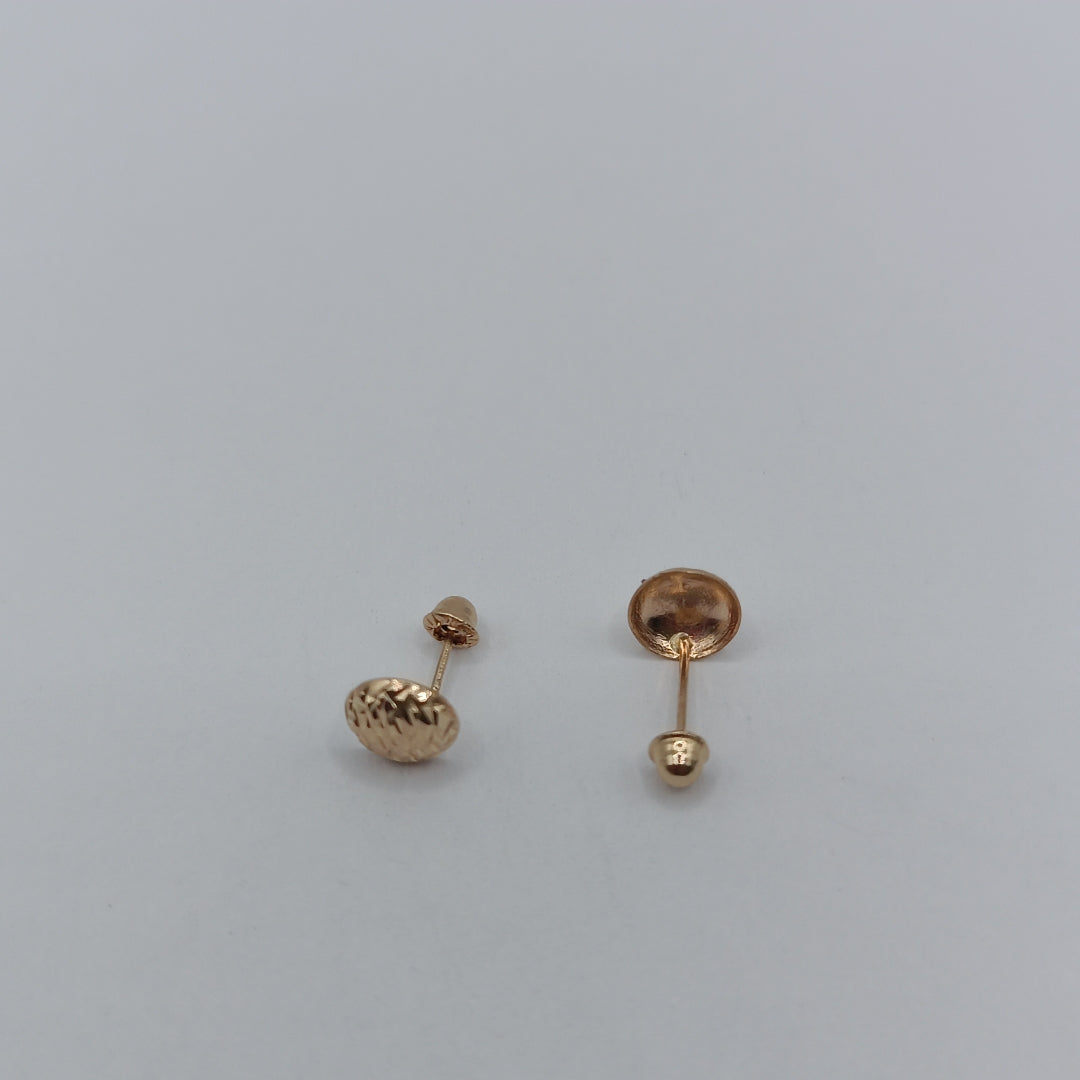 BROQUELES BROQUEL FIG LUNETA 14K 0.2268 GR (NUEVO)