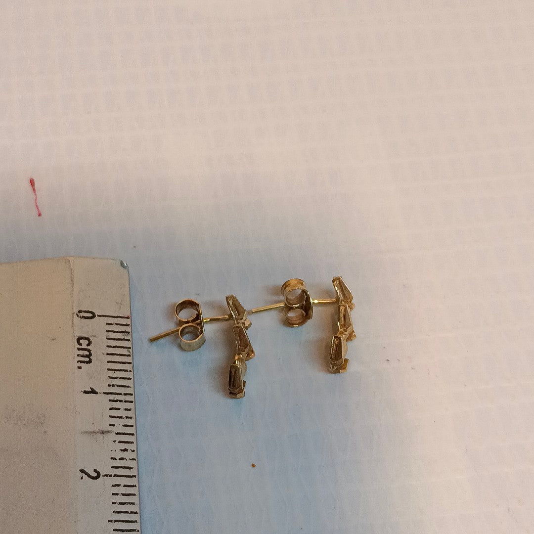 BROQUELES PAR ORO 14 K 1.7 GRMS (SEMINUEVO)