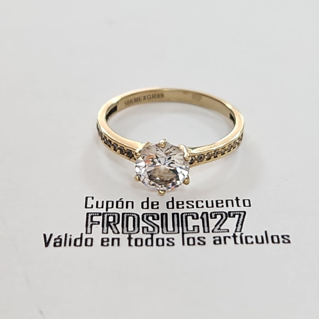 SOLITARIO ORO 10 K 1.7 GRMS (SEMINUEVO)