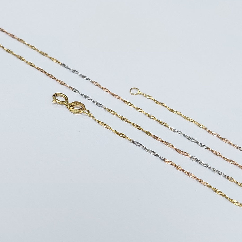 CADENA ORO 14 K 1.3 GRMS (SEMINUEVO)