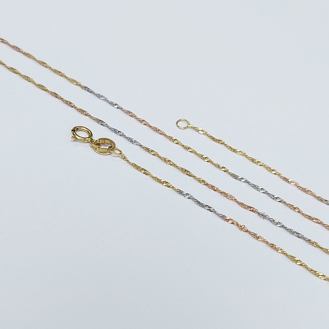 CADENA ORO 14 K 1.3 GRMS (SEMINUEVO)