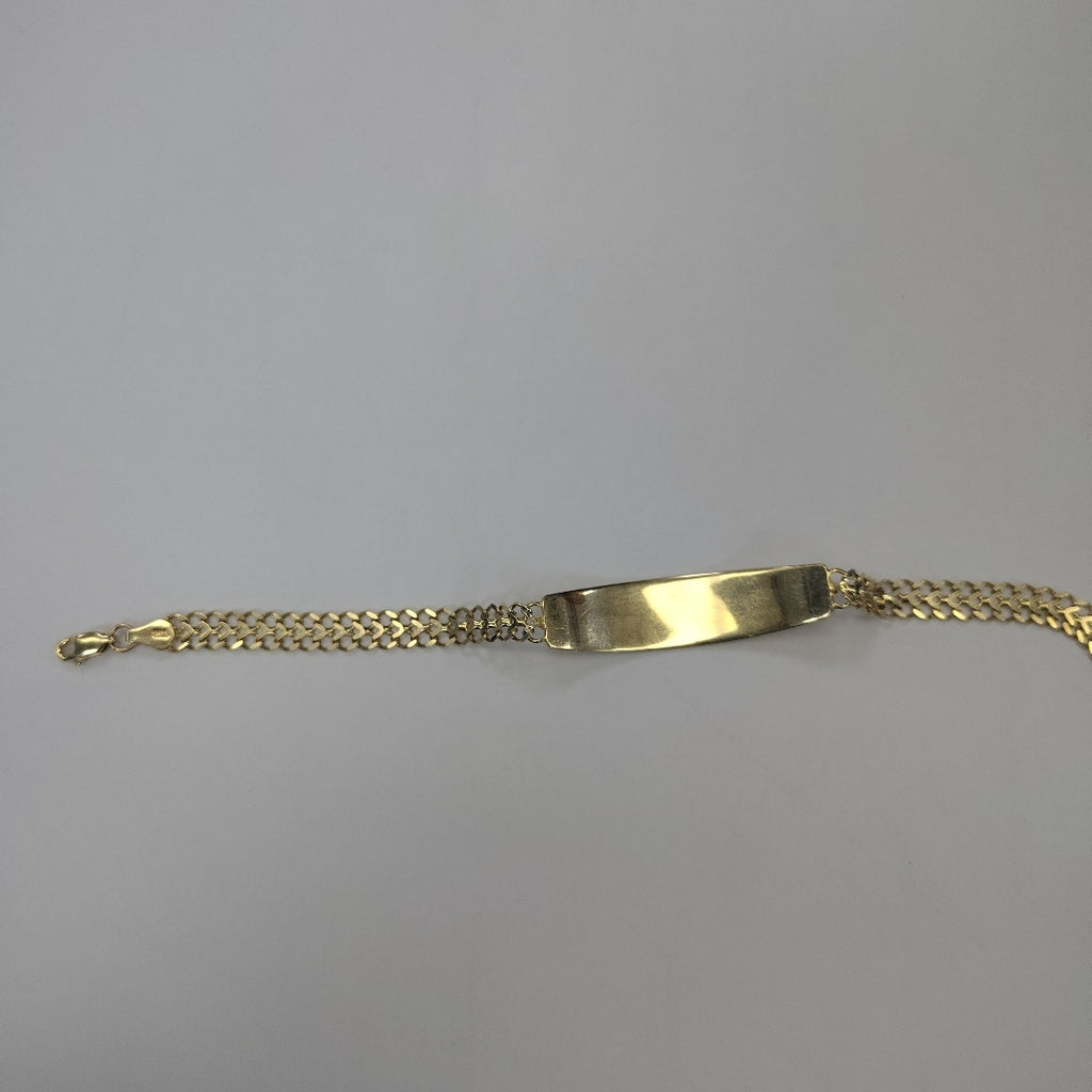 PULSERA ESCLAVA CHINO 14K 21 CM 9.8 GR (NUEVO)