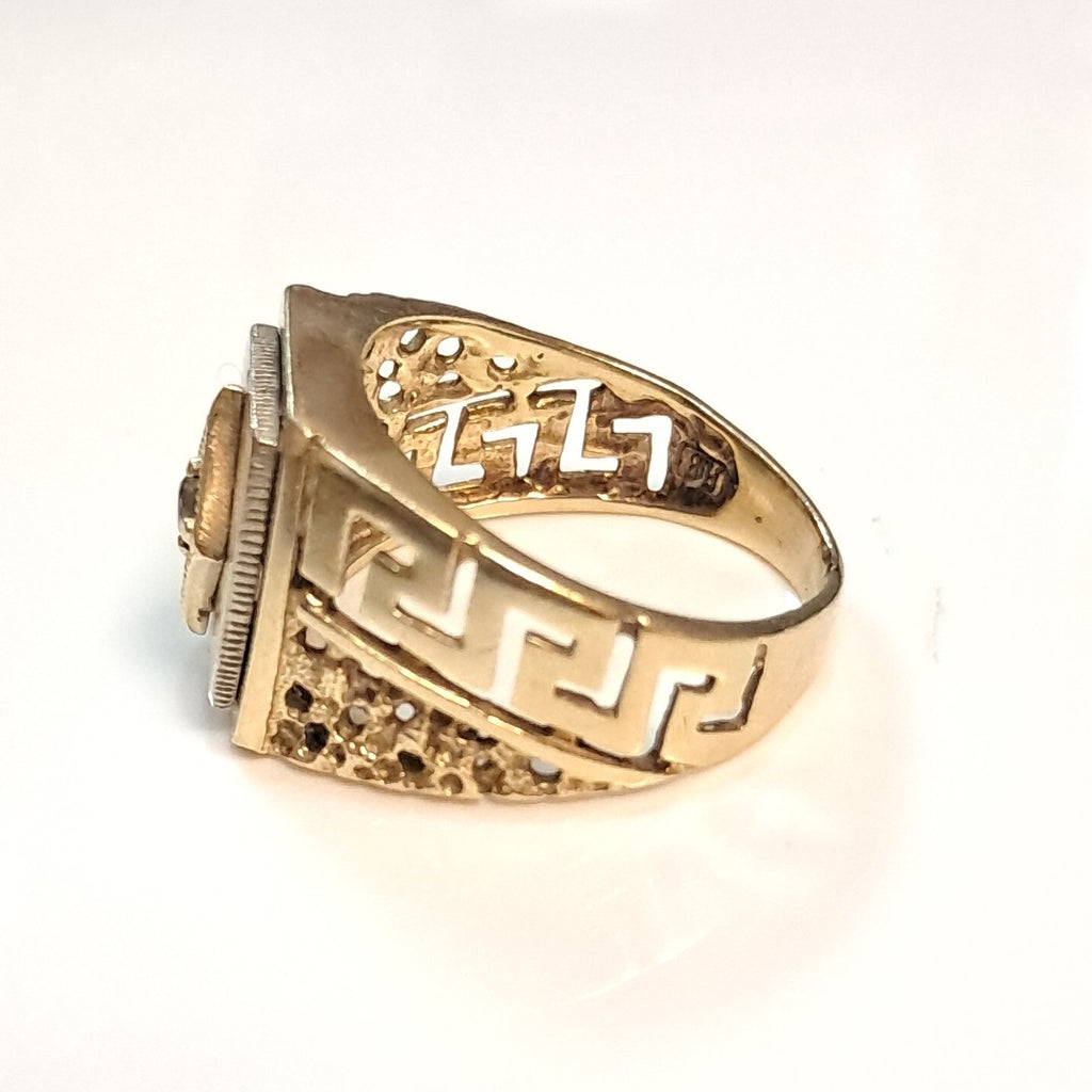 ANILLO ORO 14 K 5.3 GRMS (SEMINUEVO)