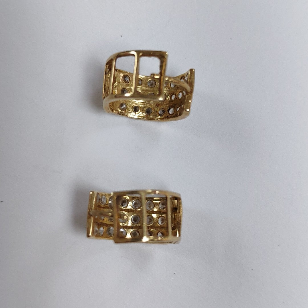 ARRACADAS PAR ORO 10 K 2.3 GRMS (SEMINUEVO)