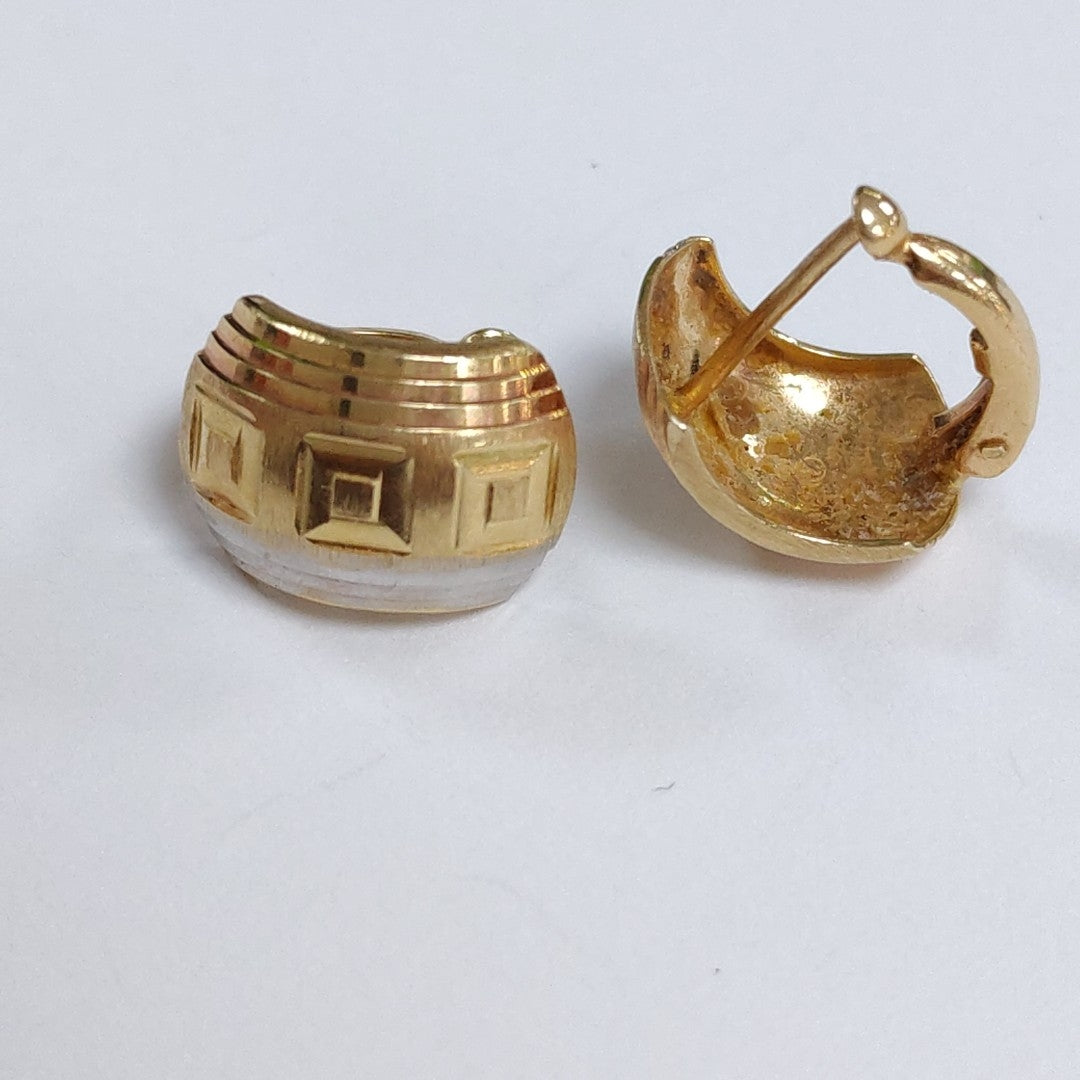 ARETES PAR ORO 10 K 2.3 GRMS (SEMINUEVO)