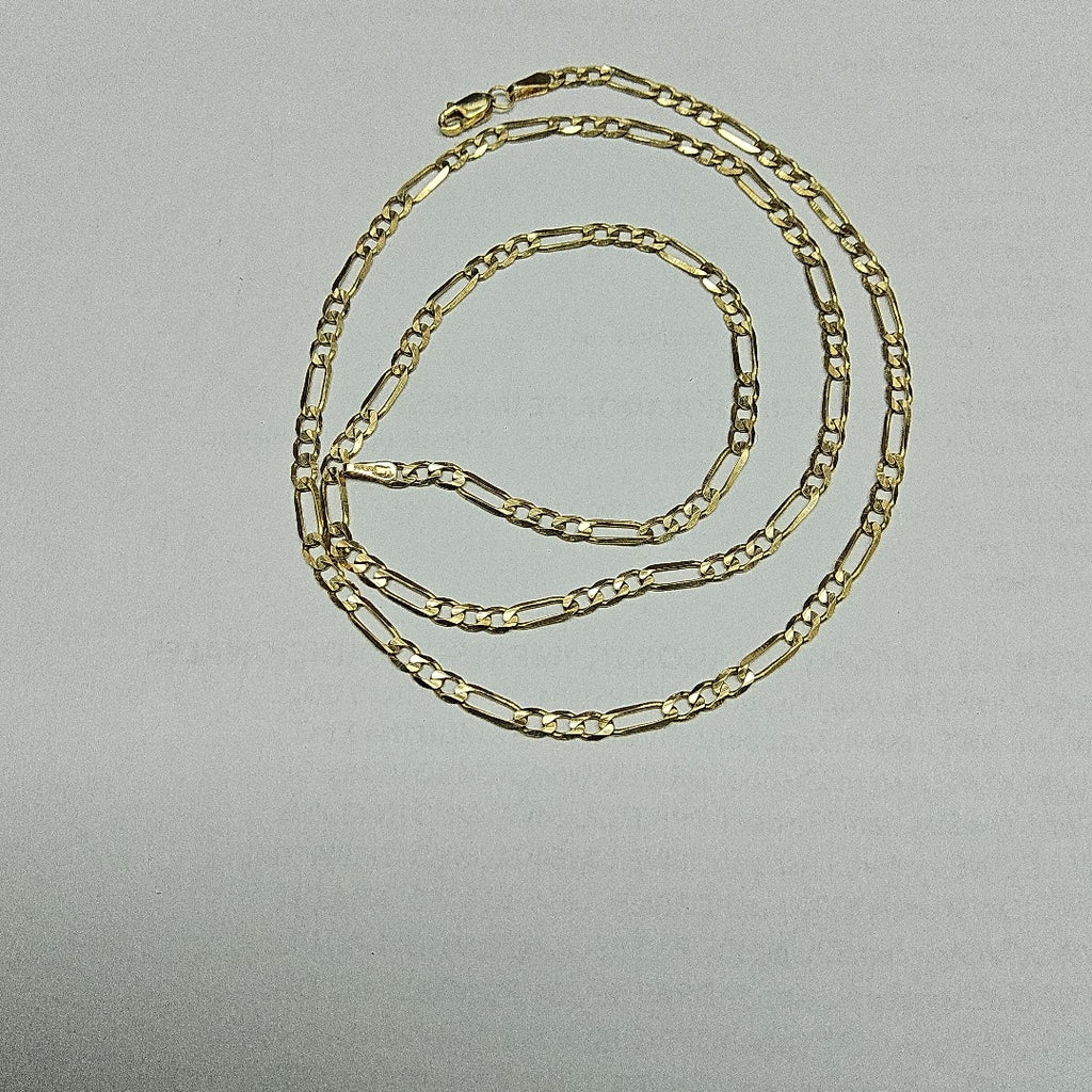 CADENA 3X1 14K 55 CM 7.1 GR (NUEVO)