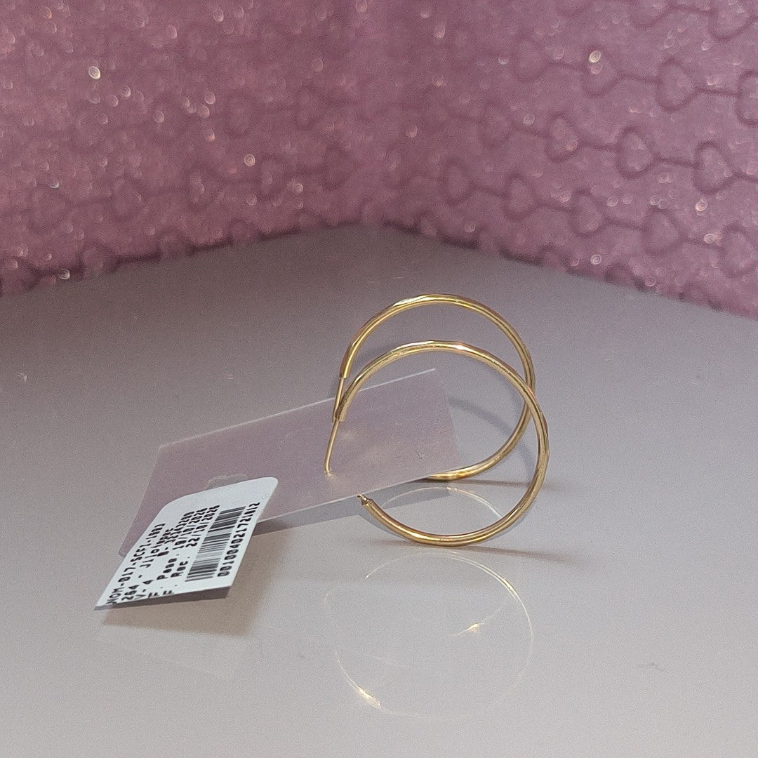 ARRACADAS PAR ORO 10 K 1,50 GRMS (SEMINUEVO)