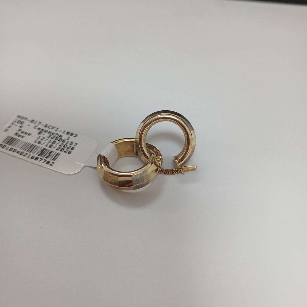 ARRACADAS PAR ORO 14 K 2,50 GRMS (SEMINUEVO)