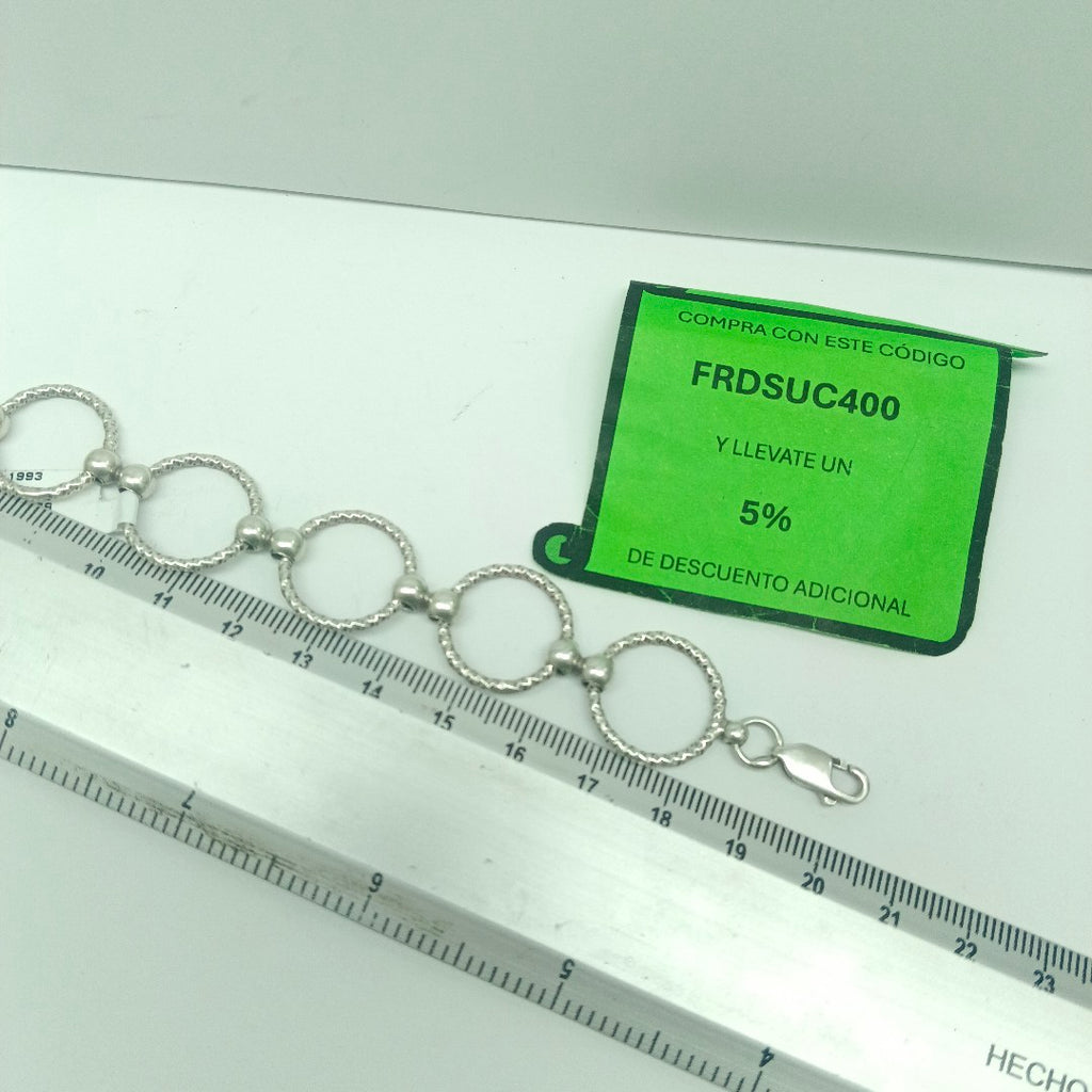 PULSERA PLATA 13 GRMS (SEMINUEVO)