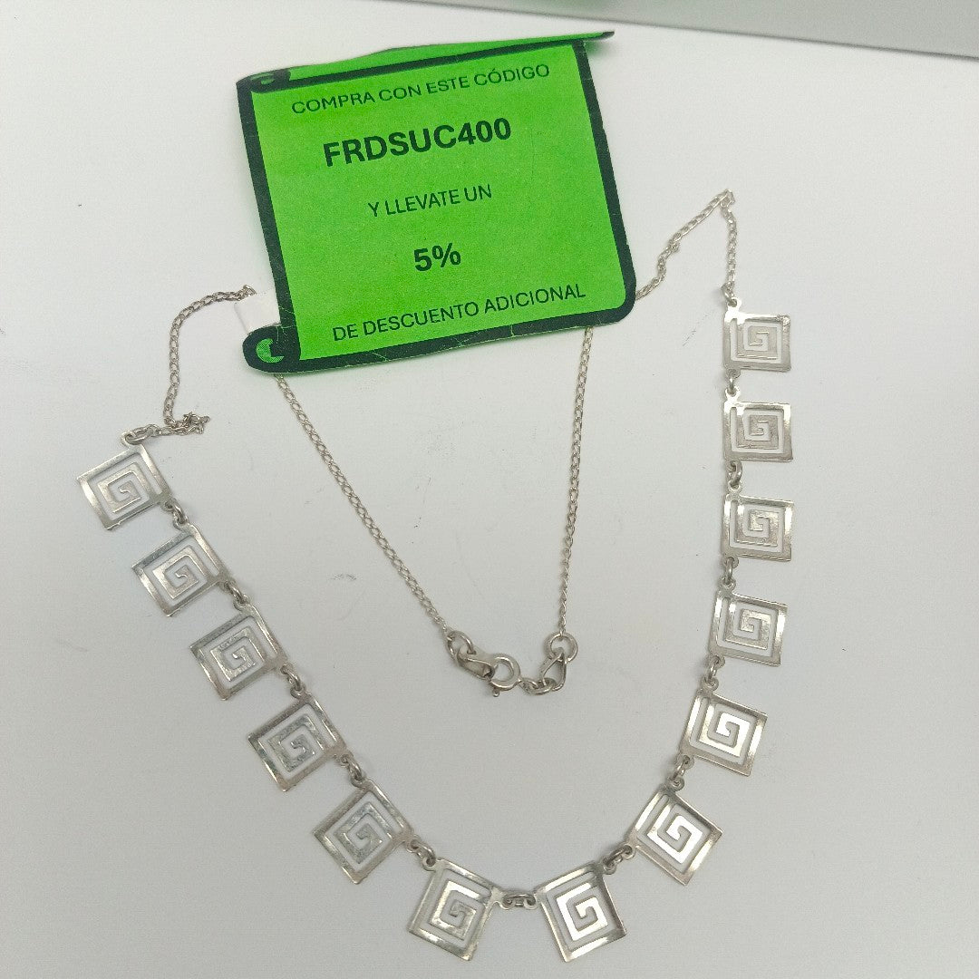 GARGANTILLA PLATA 7.4 GRMS (SEMINUEVO)