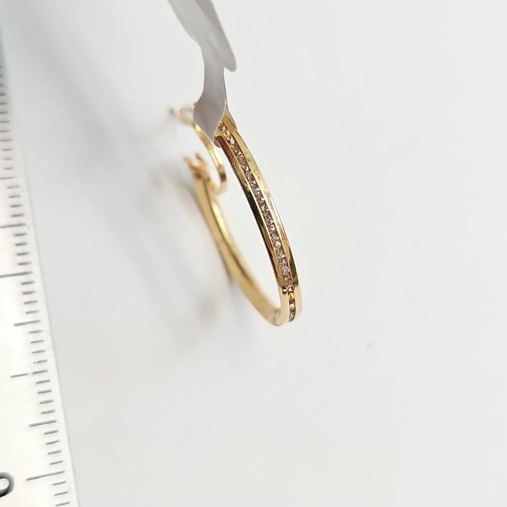 ARRACADAS PAR ORO 14 K 2.1 GRMS (SEMINUEVO)