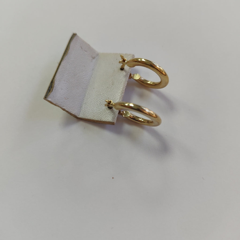 ARETES ARRACADAS 14K 1.6 GR (NUEVO)