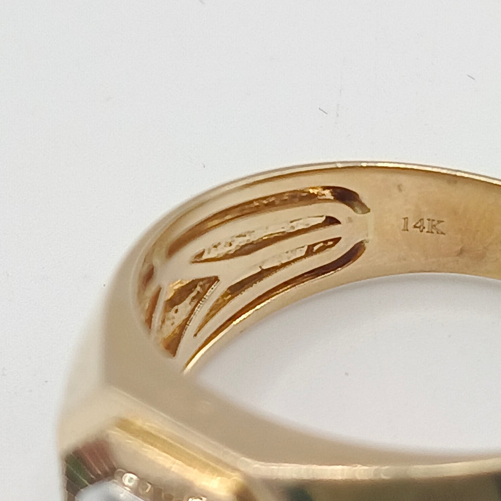 ANILLO ORO 14 K 6.8 GRMS (SEMINUEVO)