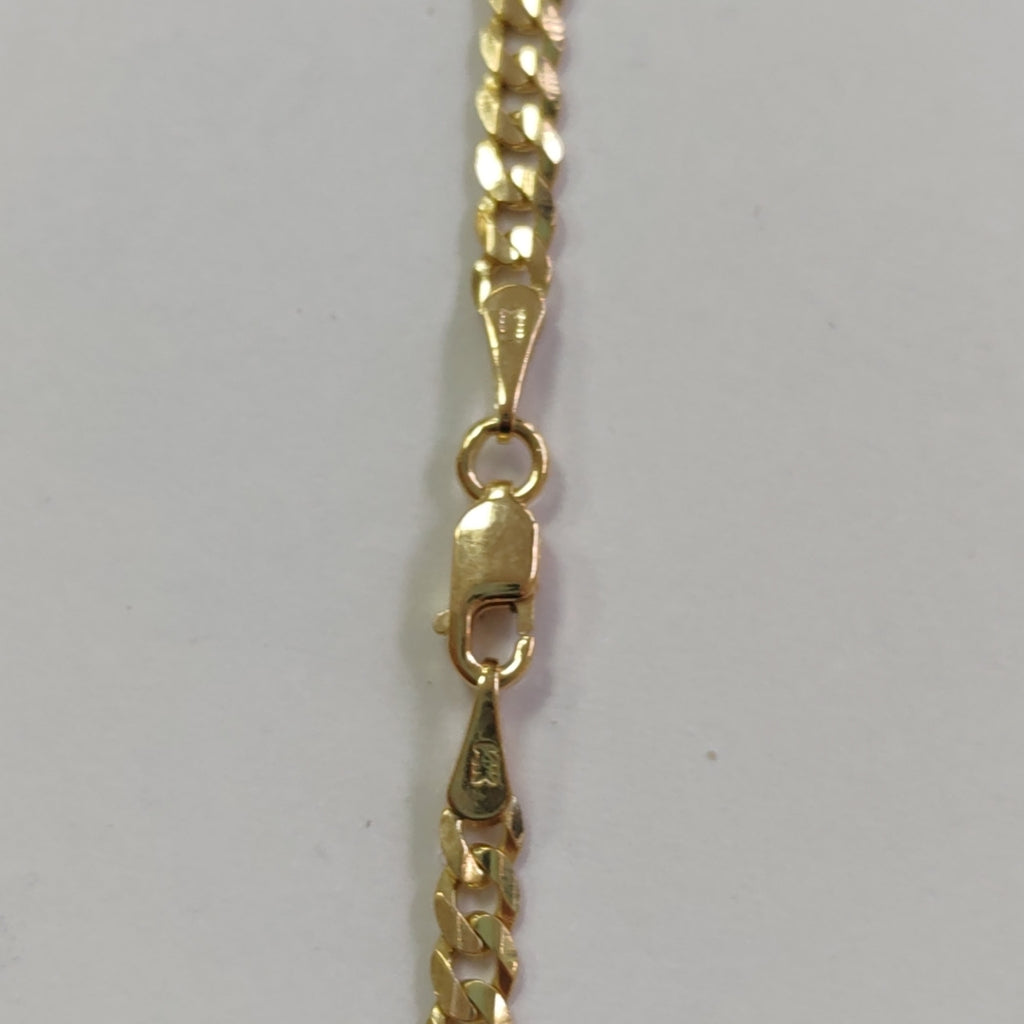 CADENA BARBADA 14K 60 CM 10 GR (NUEVO)