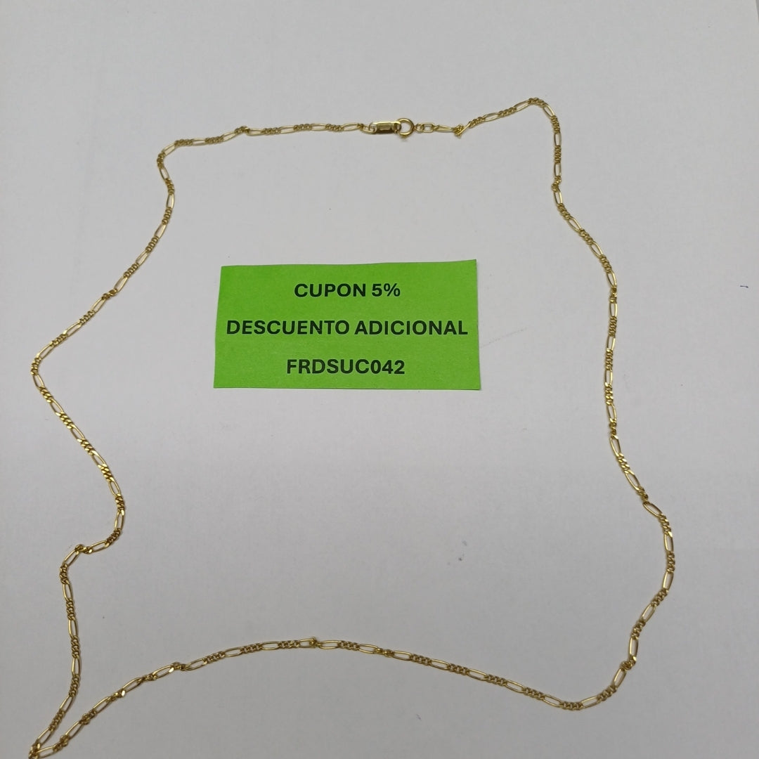 CADENA ORO 14 K 4.6 GRMS (SEMINUEVO)