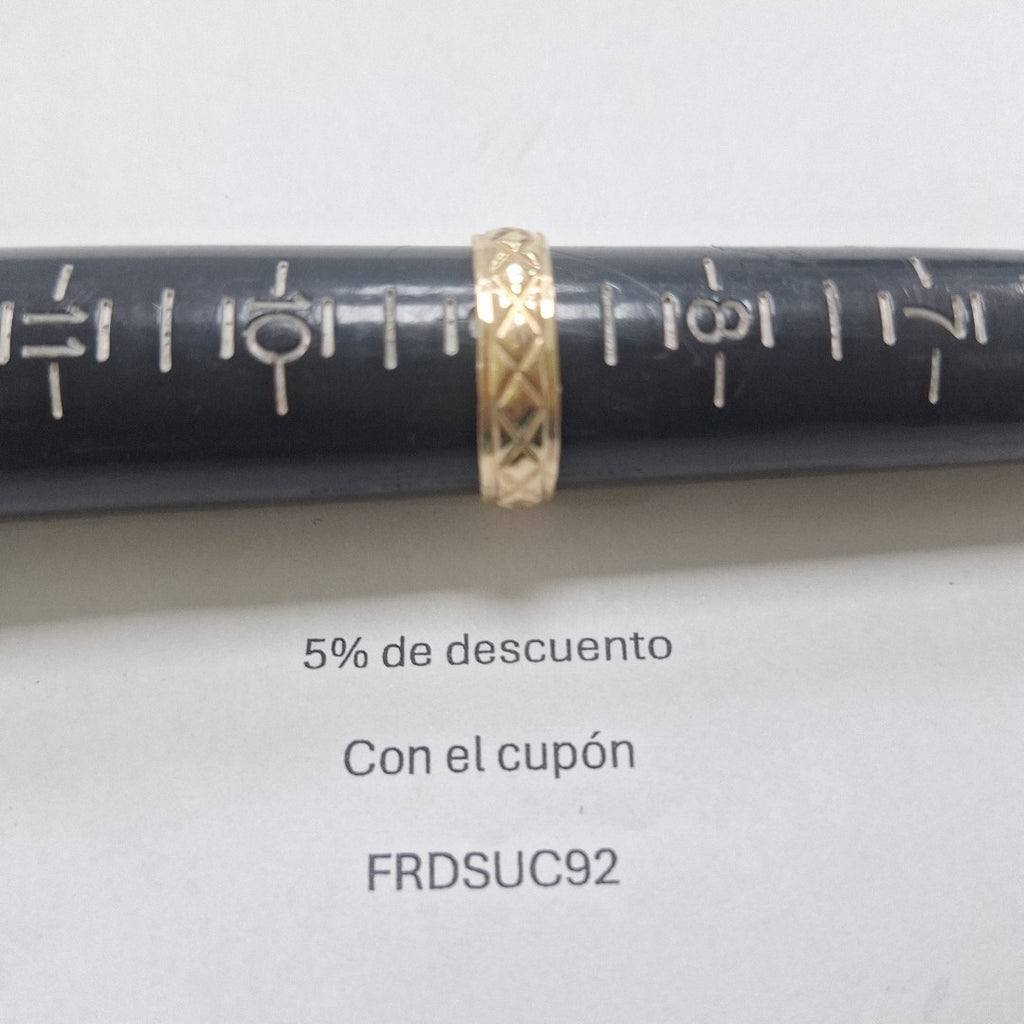 ARGOLLA ORO 10 K 3.3 GRMS (SEMINUEVO)
