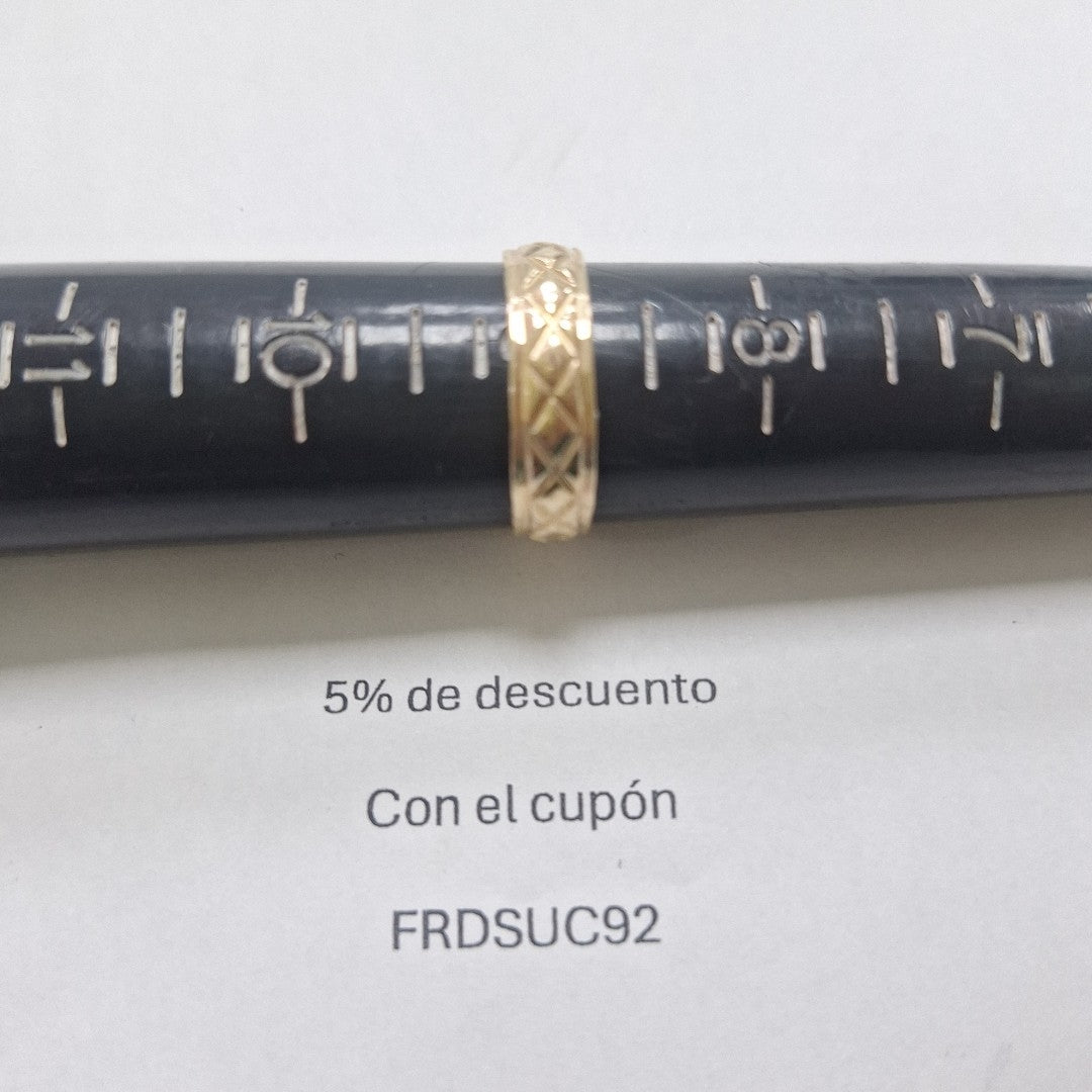 ARGOLLA ORO 10 K 3.3 GRMS (SEMINUEVO)