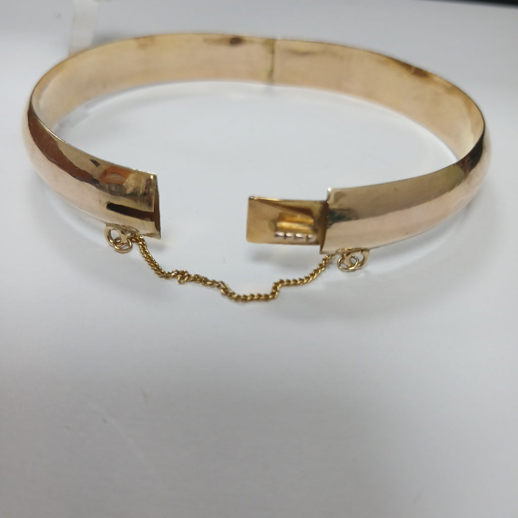 PULSERA RIGIDA ORO 8 K 10.2 GRMS (SEMINUEVO)