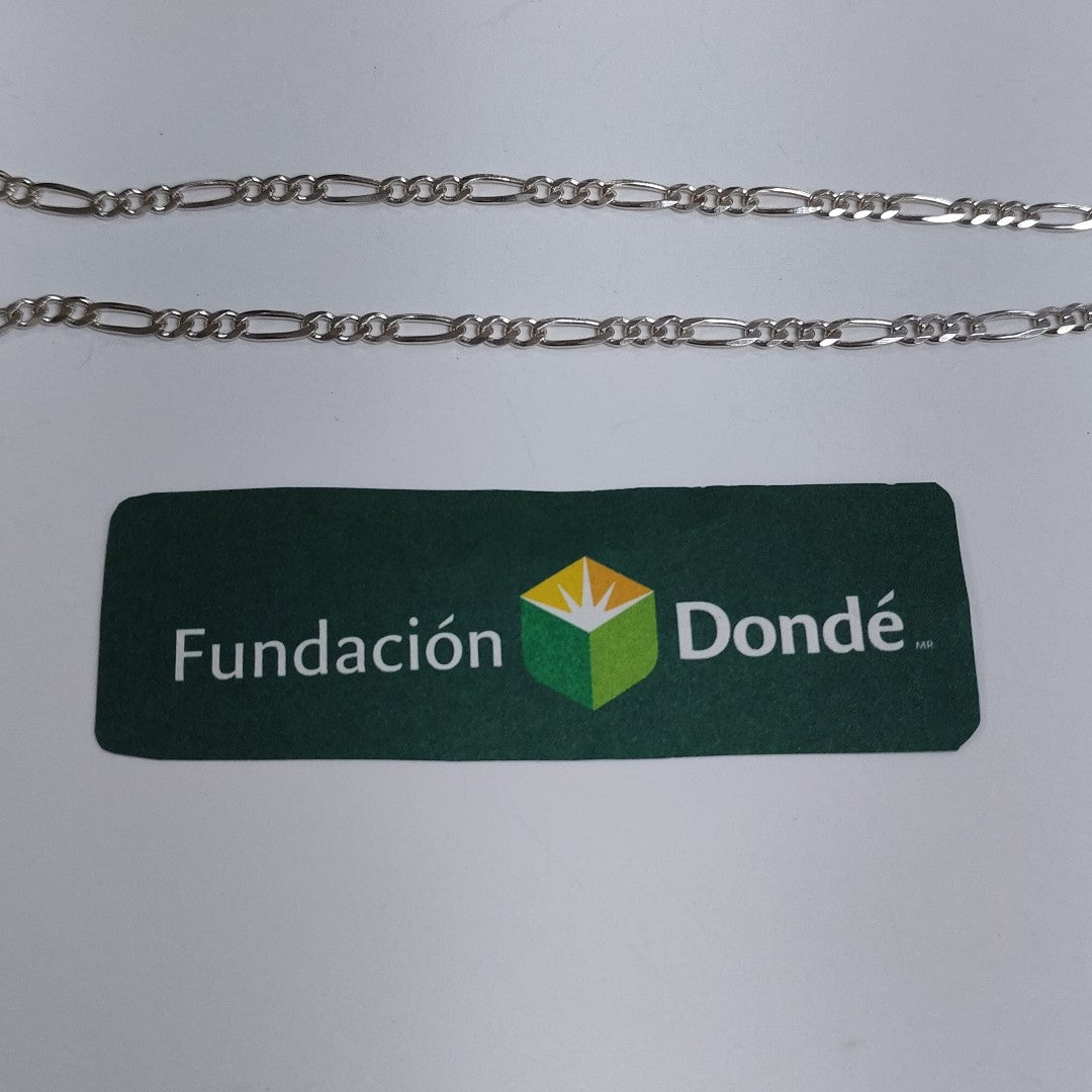 CADENA TEJIDO 3X1 PLATA .925 55 CM 7.5 GR (NUEVO)