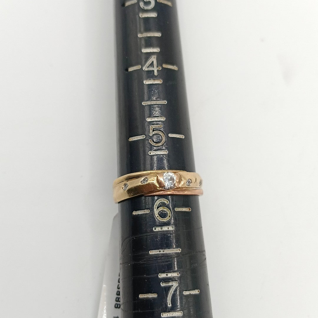 SOLITARIO ORO 10 K 1,80 GRMS (SEMINUEVO)
