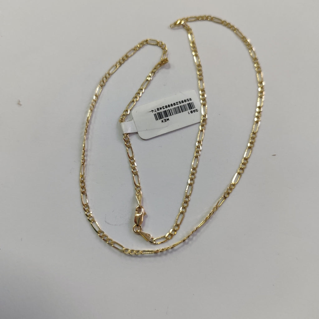 CADENA 3X1 14K 50 CM 4.5 GR (NUEVO)