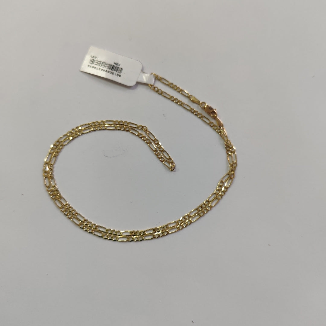CADENA 3X1 14K 55 CM 5 GR (NUEVO)