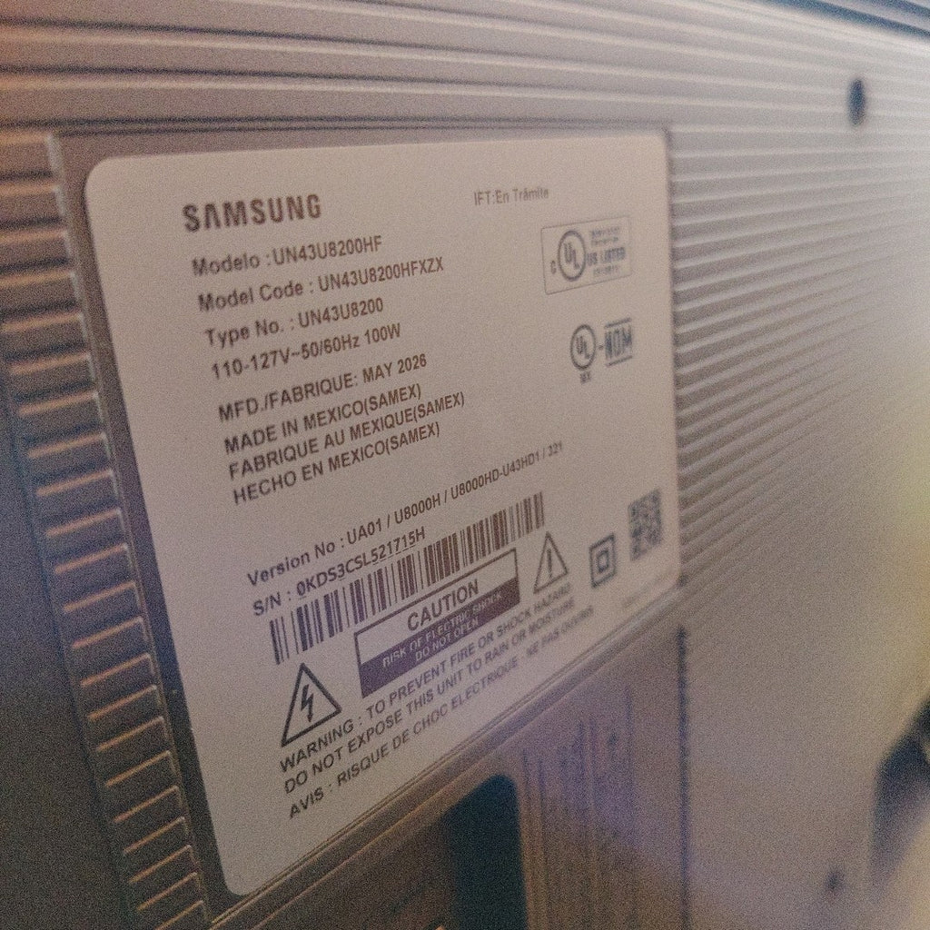 PANTALLA SAMSUNG UN43U8200HF (2026) 43" LED 4K (SEMINUEVO)