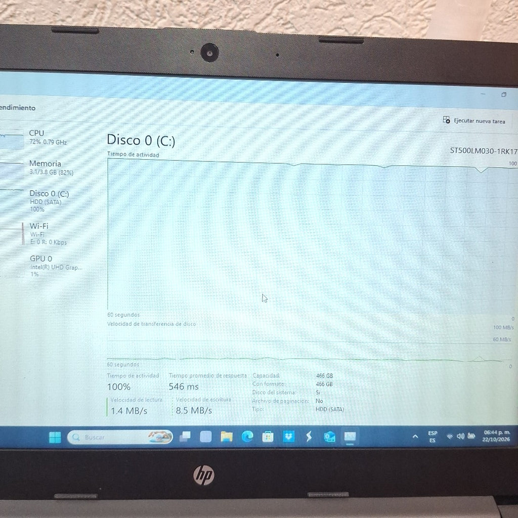 LAPTOP OTRAS MARCAS OTROS MODELOS 4GB A 7.9GB RAM, 321GB A 500GB DD MEMORIA RAM 4GB A 7.9GB DISCO DURO 321GB A 500GB (SEMINUEVO)