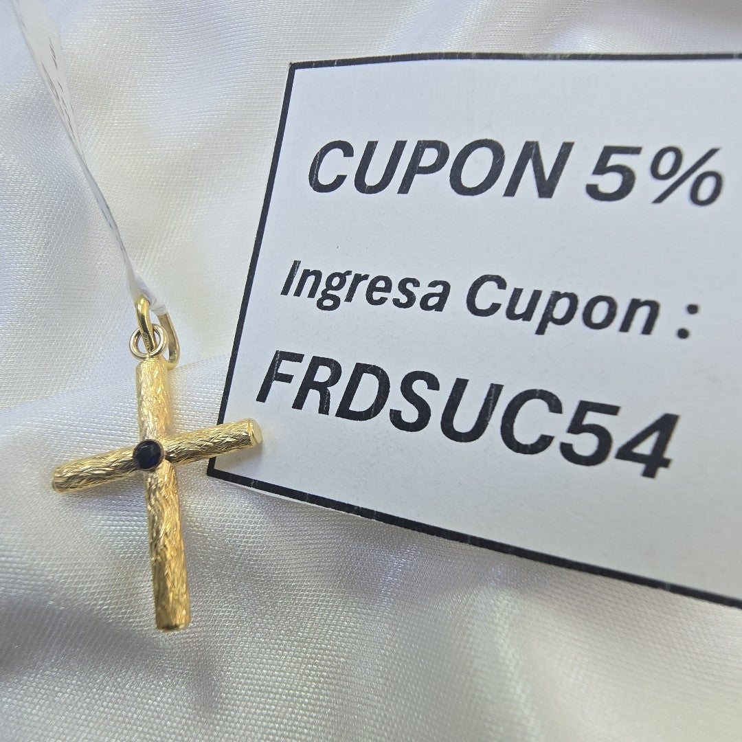 CRUZ ORO 18 K 1.4 GRMS (SEMINUEVO)