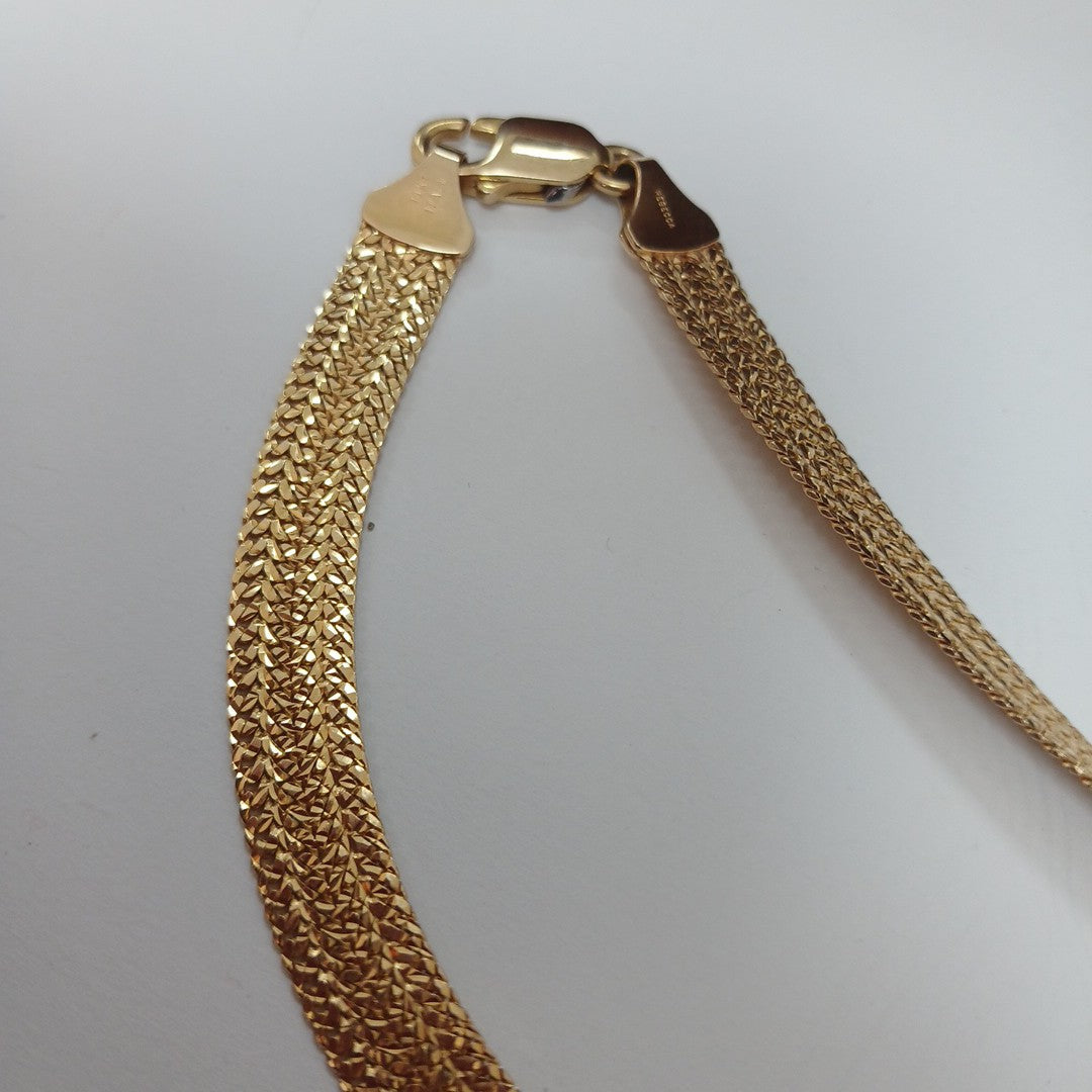 GARGANTILLA ORO 14 K 22,10 GRMS (SEMINUEVO)