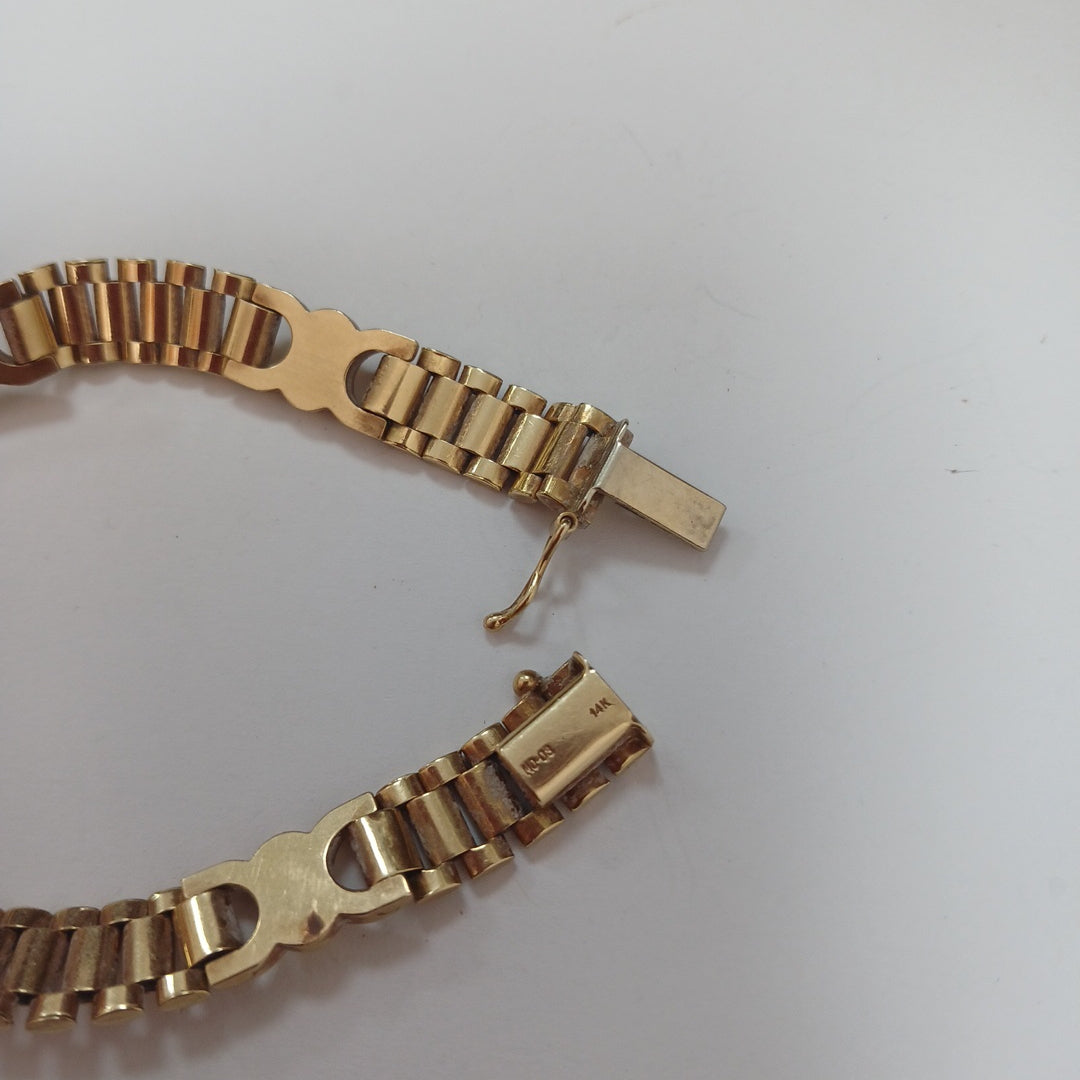 PULSERA ORO 14 K 14,40 GRMS (SEMINUEVO)