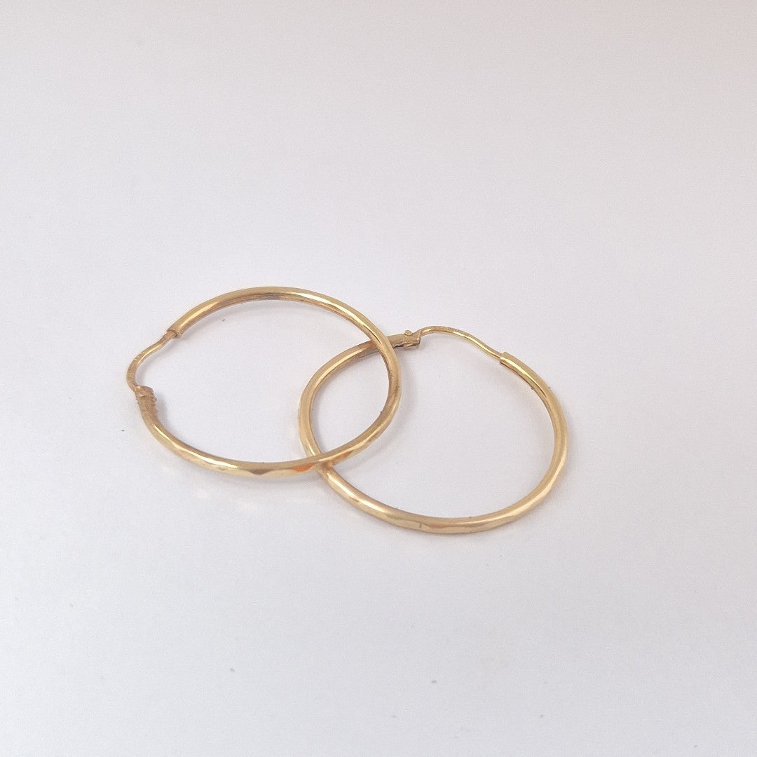 ARRACADAS PAR ORO 10 K 1,40 GRMS (SEMINUEVO)
