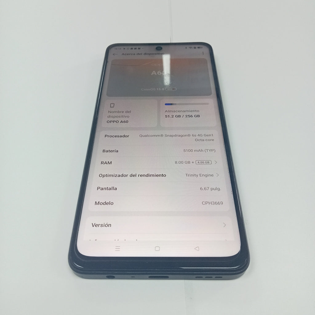 CELULAR OPPO A60 CPH3669 256 GB 8 GB RAM (SEMINUEVO)