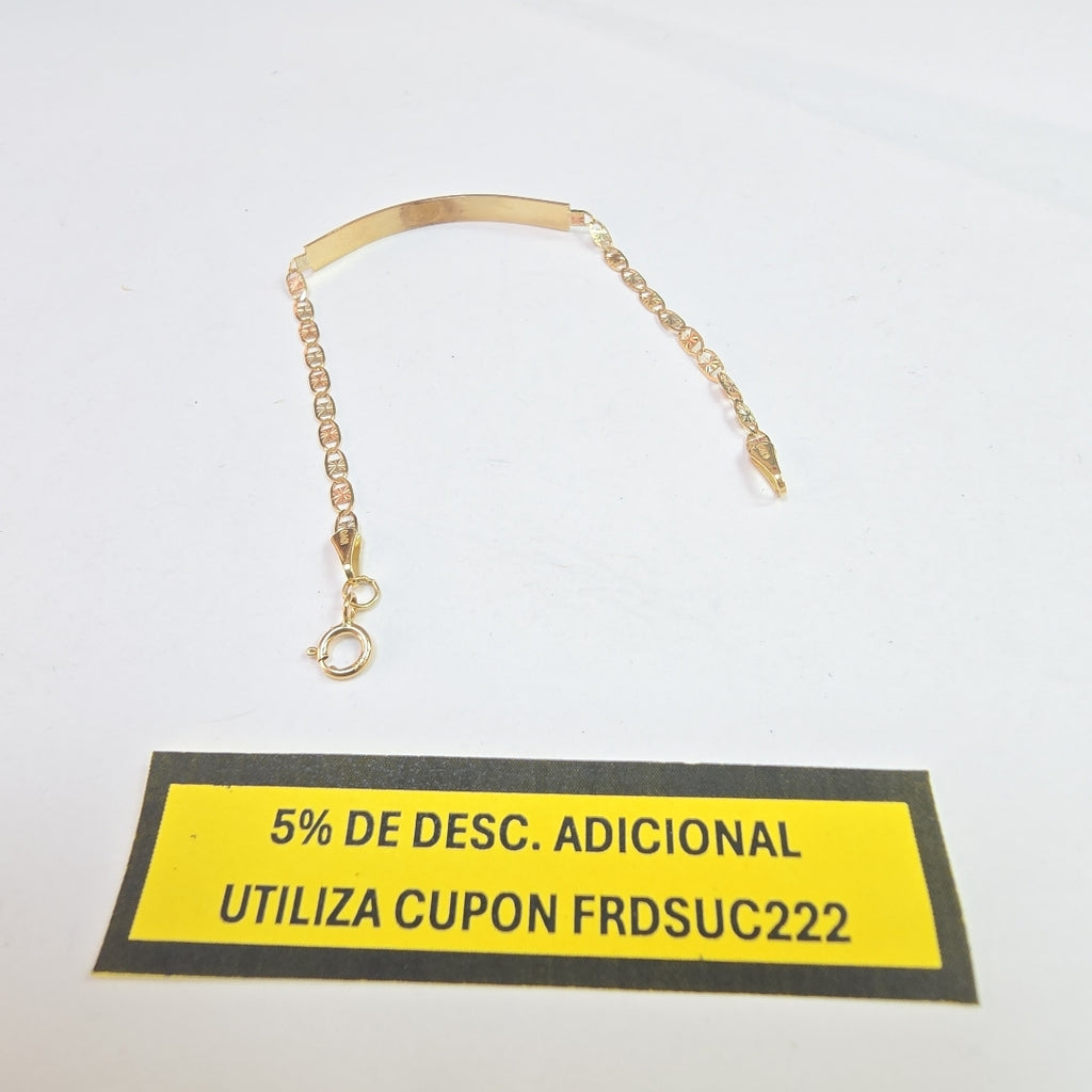 ESCLAVA ORO 10 K 1,40 GRMS (SEMINUEVO)