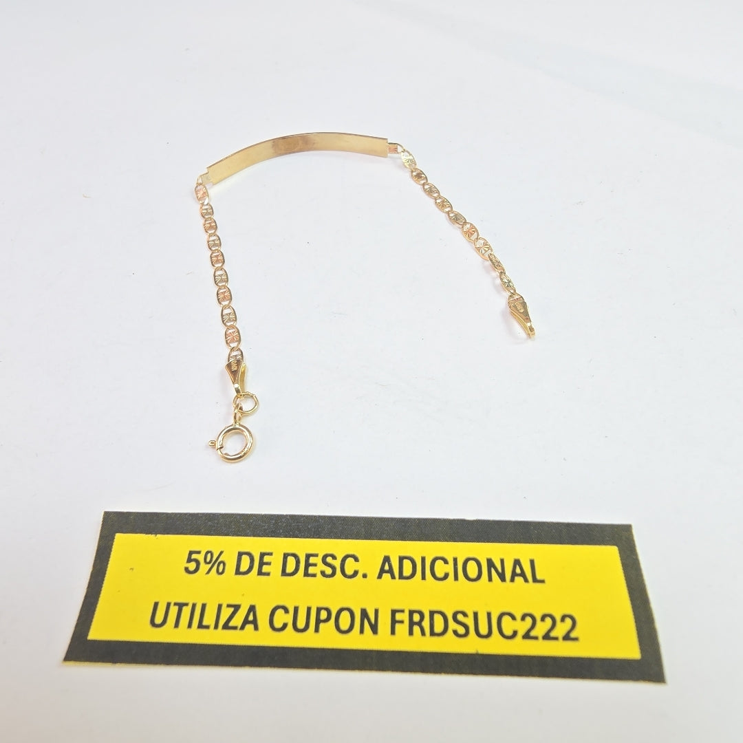 ESCLAVA ORO 10 K 1,40 GRMS (SEMINUEVO)