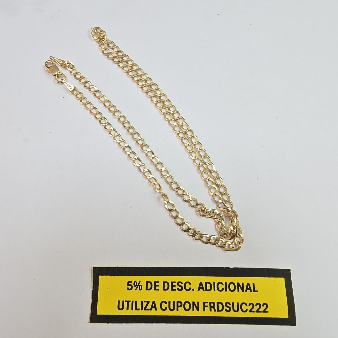 CADENA ORO 10 K 3,50 GRMS (SEMINUEVO)