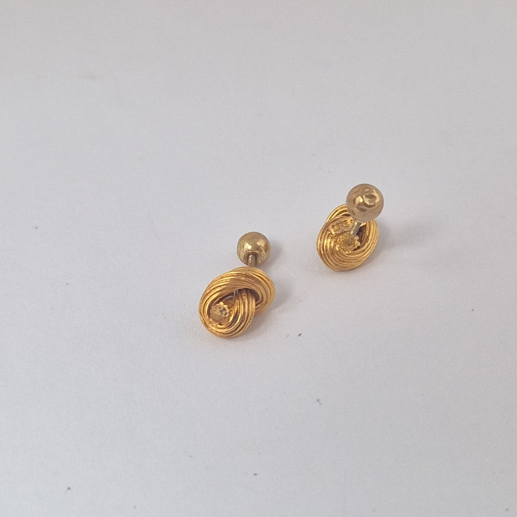 BROQUELES PAR ORO 18 K 3,30 GRMS (SEMINUEVO)
