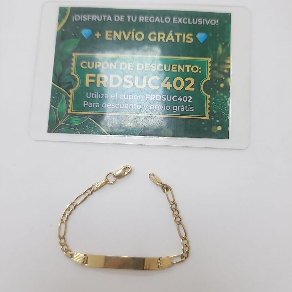 ESCLAVA ORO 10 K 2.8 GRMS (SEMINUEVO)