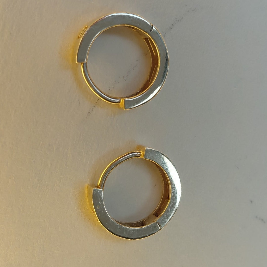 ARRACADAS PAR ORO 14 K 2.2 GRMS (SEMINUEVO)