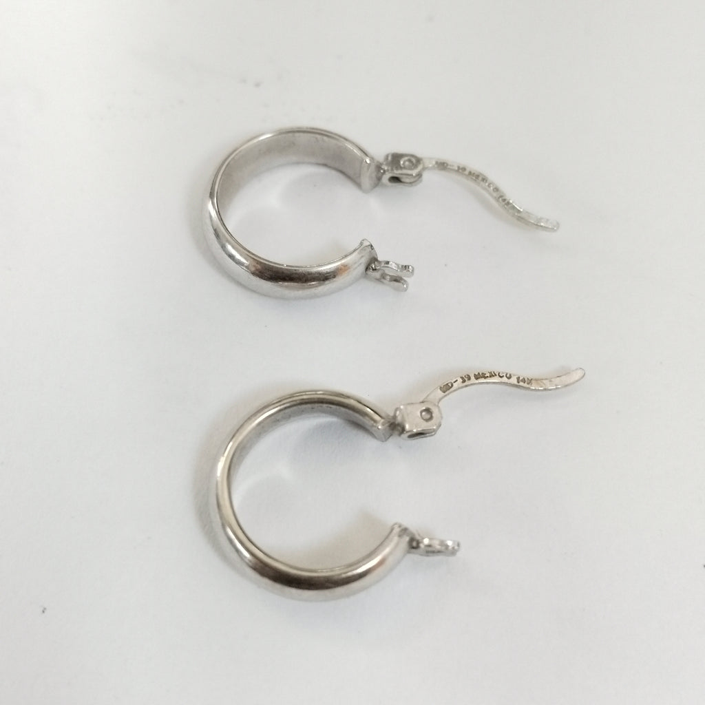 ARRACADAS PAR ORO 14 K 1.5 GRMS (SEMINUEVO)