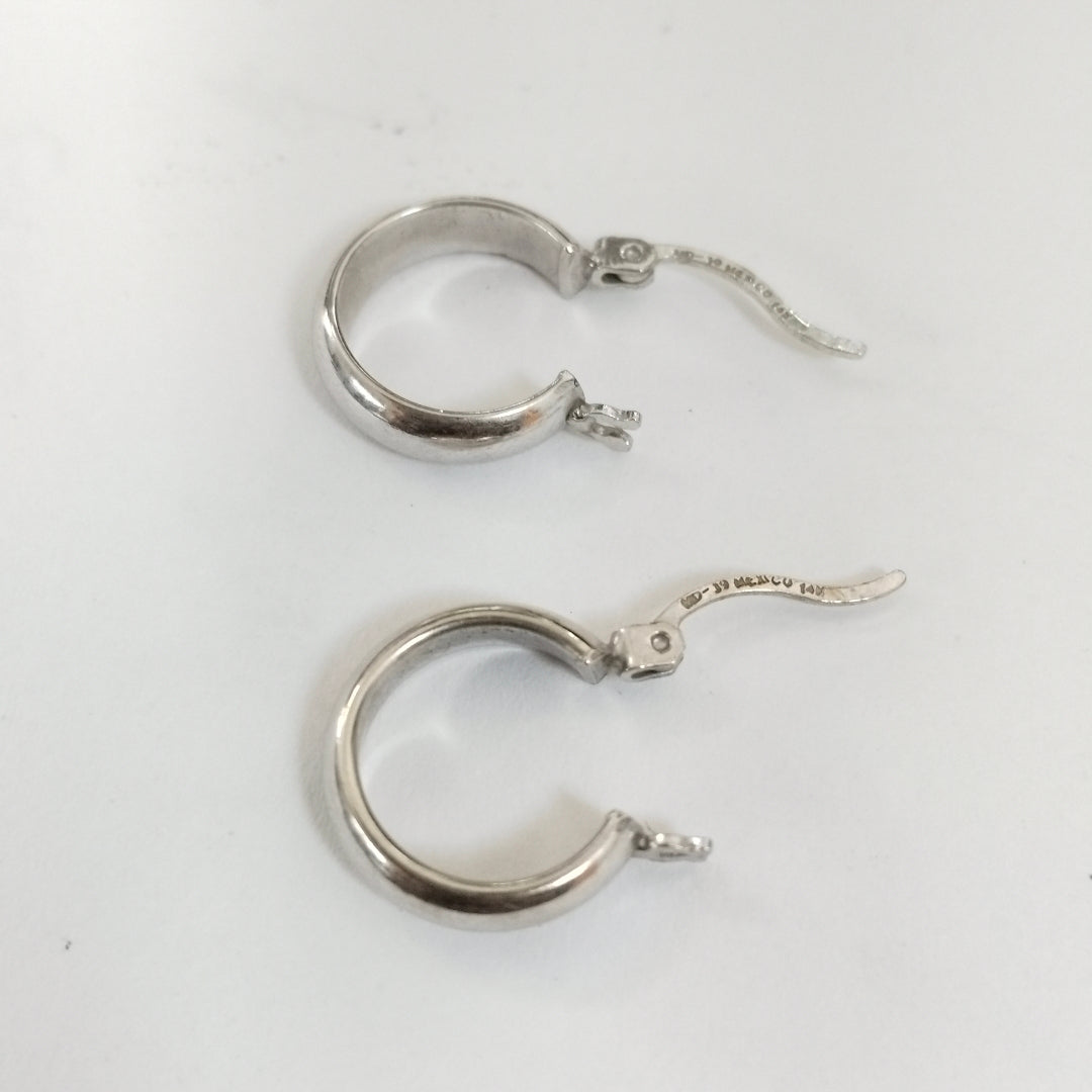 ARRACADAS PAR ORO 14 K 1.5 GRMS (SEMINUEVO)